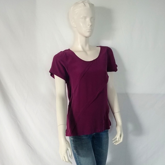 Wren Silk Tee Shirt - Picture 2 of 8